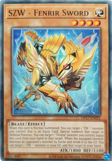 SZW - Fenrir Sword [OP17-EN021] Common 