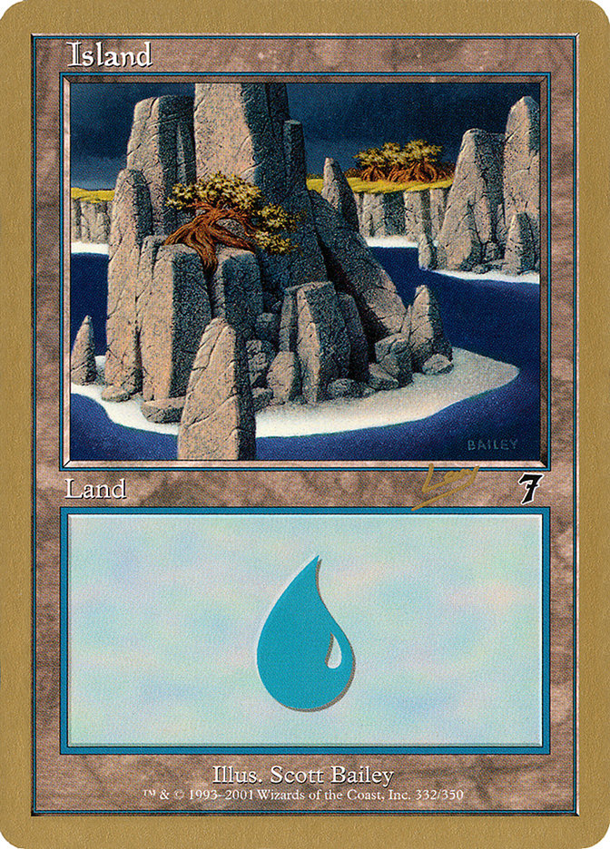 Island (rl332) (Raphael Levy) [World Championship Decks 2002]