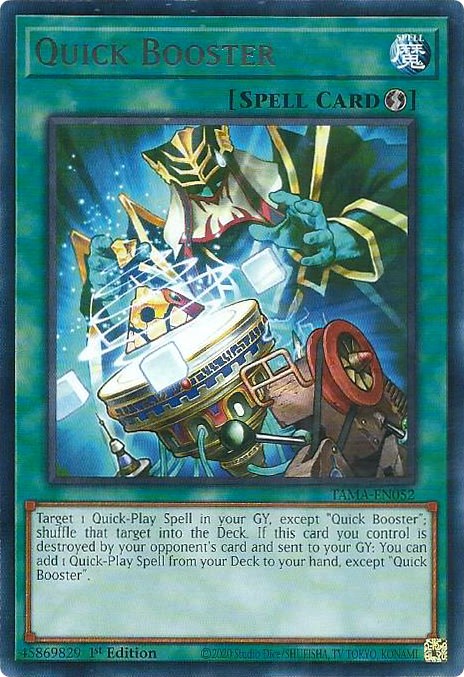 Quick Booster [TAMA-EN052] Rare 