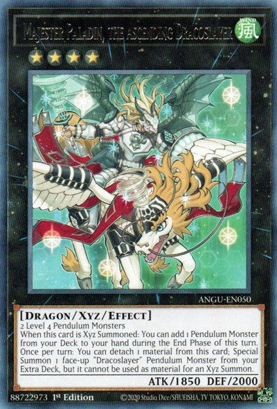 Majester Paladin, the Ascending Dracoslayer (Rare) [ANGU-EN050] Rare 