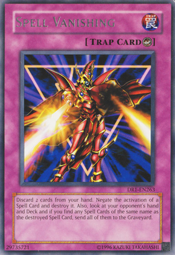 Spell Vanishing [DR1-EN263] Rare 