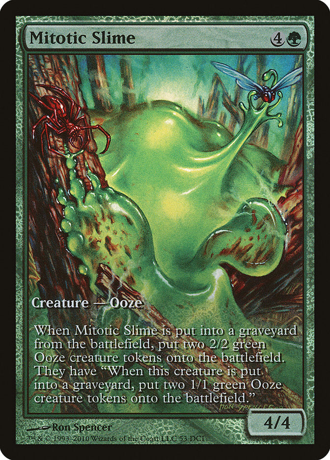 Mitotic Slime (Extended Art) [Magic 2011 Promos] 