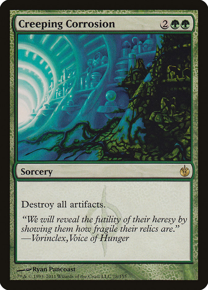 Creeping Corrosion [Mirrodin Besieged] 