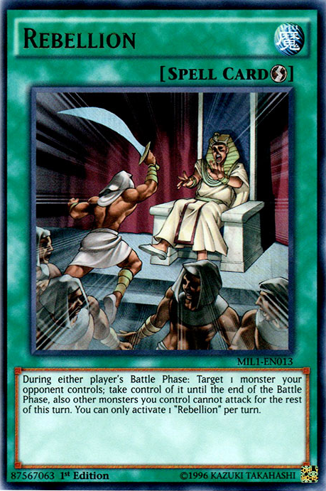 Rebellion [MIL1-EN013] Ultra Rare 
