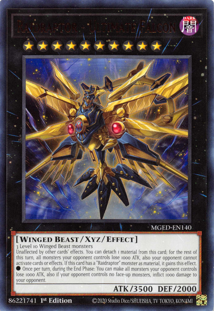 Raidraptor - Ultimate Falcon [MGED-EN140] Rare 