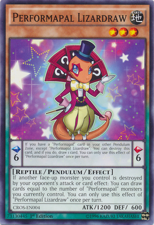 Performapal Lizardraw [CROS-EN004] Common 