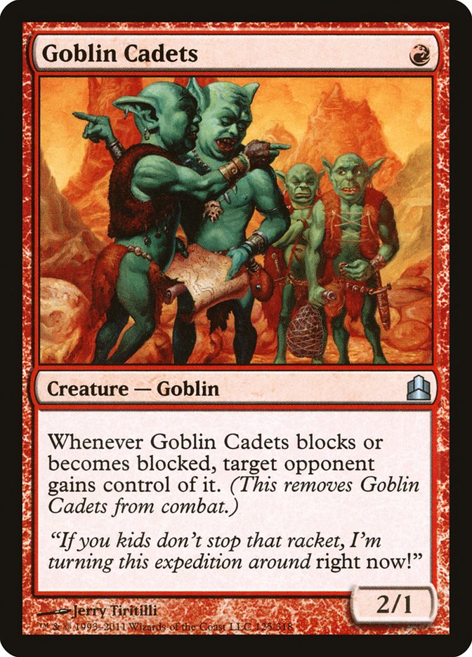 Goblin Cadets [Commander 2011] 