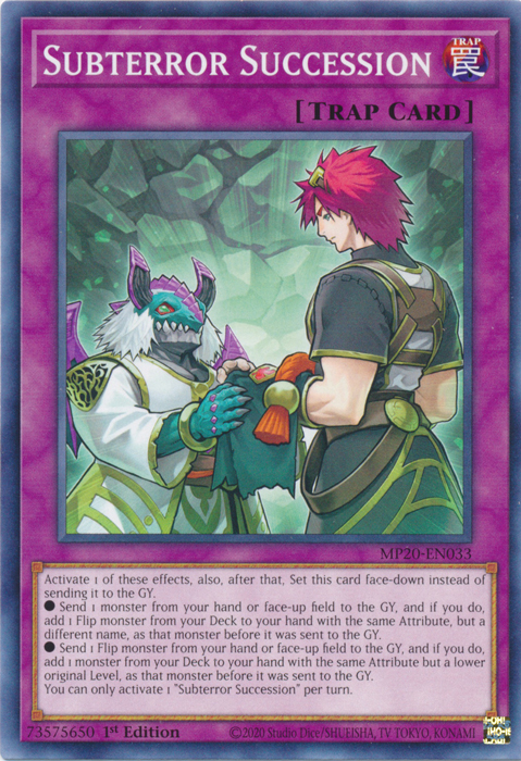 Subterror Succession [MP20-EN033] Common 