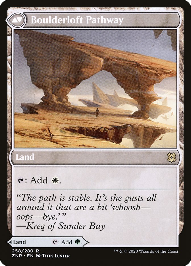 Branchloft Pathway // Boulderloft Pathway [Zendikar Rising] 