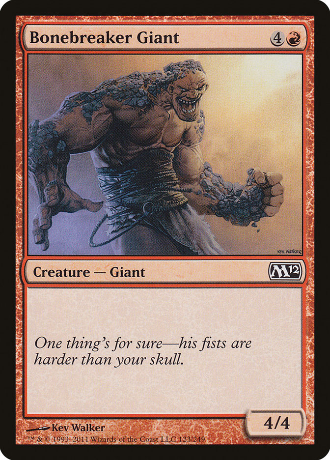 Bonebreaker Giant [Magic 2012] 