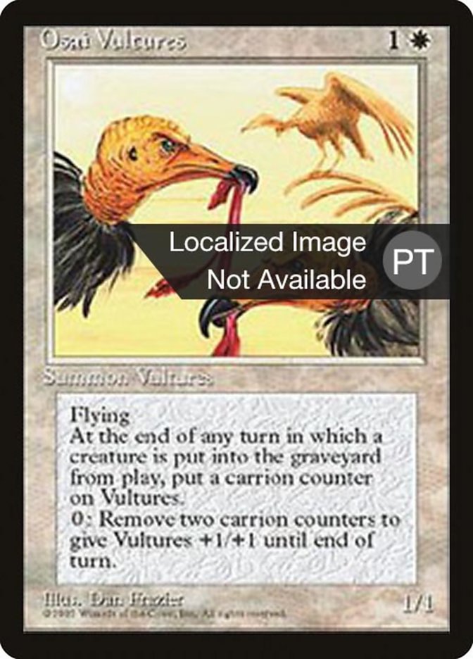 Osai Vultures [Fourth Edition (Foreign Black Border)] 