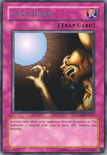 Trap Hole (Silver) [DL09-EN017] Rare 