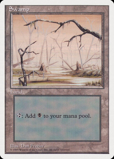 Swamp (Orange Background) [Rivals Quick Start Set] 