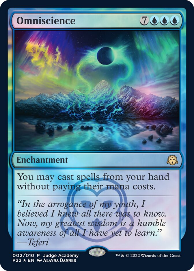 Omniscience [Judge Gift Cards 2022] 