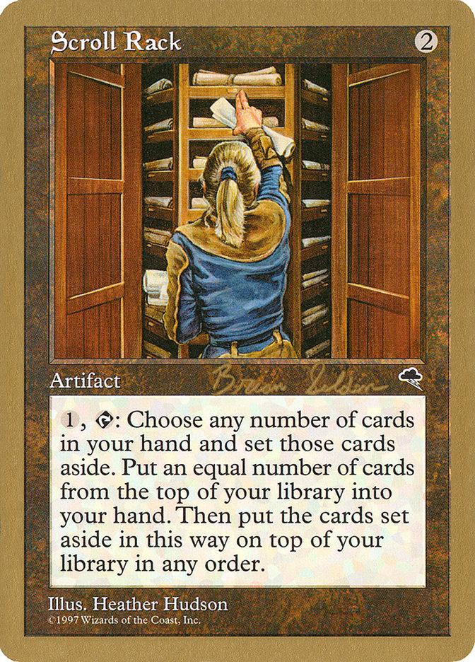 Scroll Rack (Brian Selden) [World Championship Decks 1998] 