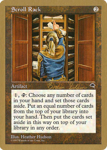 Scroll Rack (Brian Selden) [World Championship Decks 1998] 