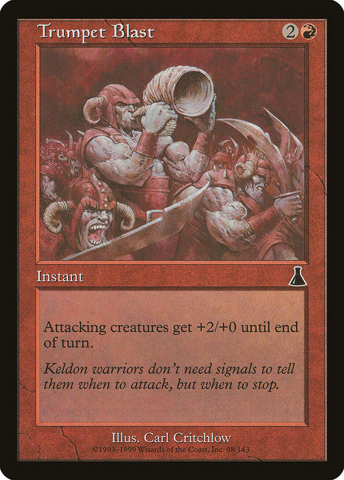 Trumpet Blast [Urza's Destiny] 