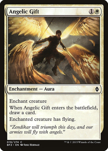 Angelic Gift [Battle for Zendikar] 