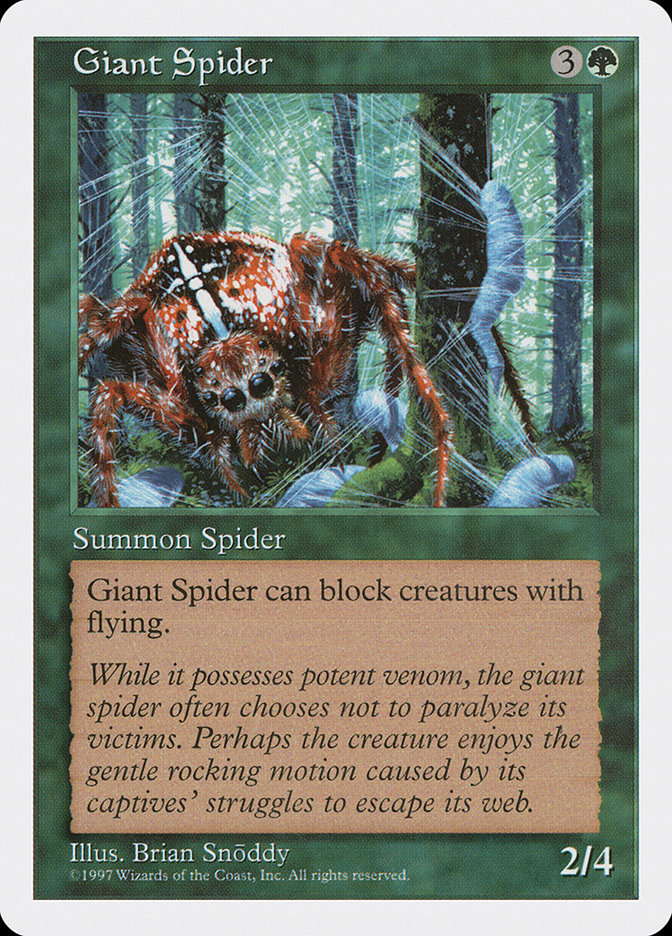 Giant Spider [Fifth Edition] 