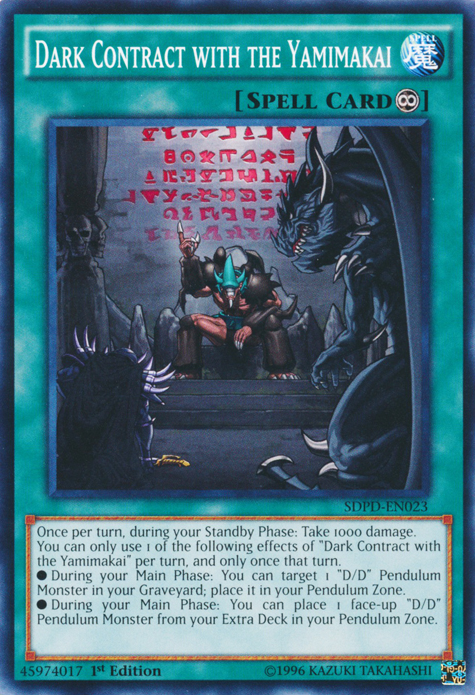 Dark Contract with the Yamimakai [SDPD-EN023] Common 