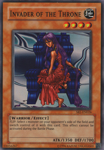 Invader of the Throne [SRL-026] Super Rare 