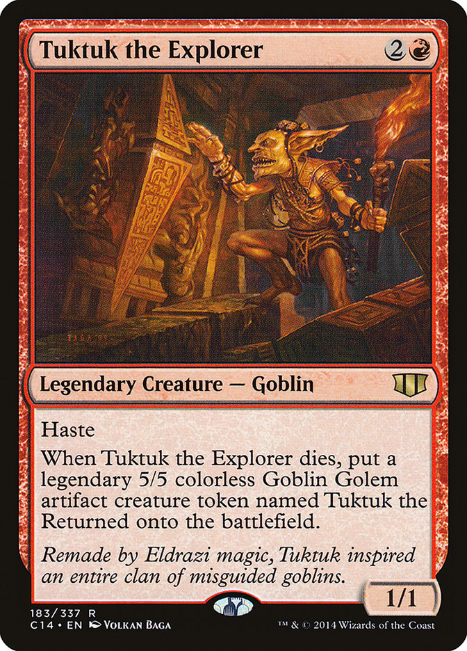 Tuktuk the Explorer [Commander 2014] 