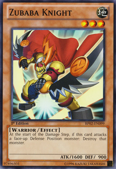 Zubaba Knight [BP02-EN099] Mosaic Rare 
