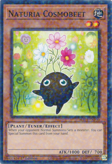 Naturia Cosmobeet (Duel Terminal) [HAC1-EN100] Common 