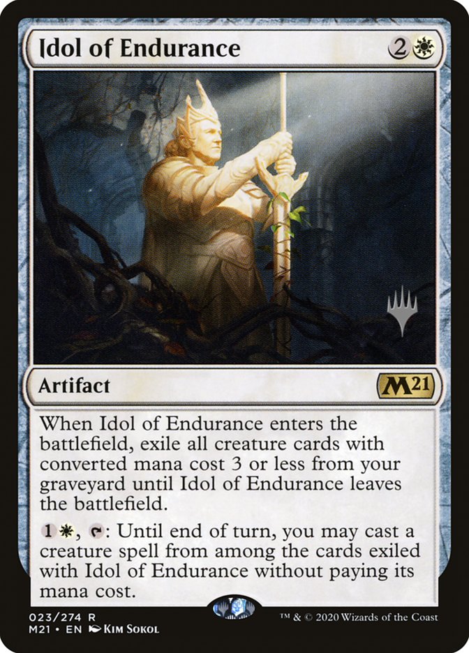 Idol of Endurance (Promo Pack) [Core Set 2021 Promos] 