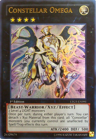 Constellar Omega [LTGY-EN091] Ultra Rare 