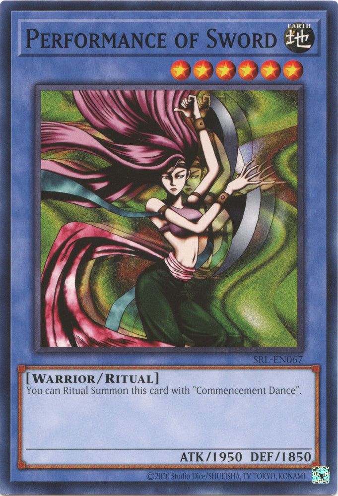 Performance of Sword (25th Anniversary) [SRL-EN067] Common 