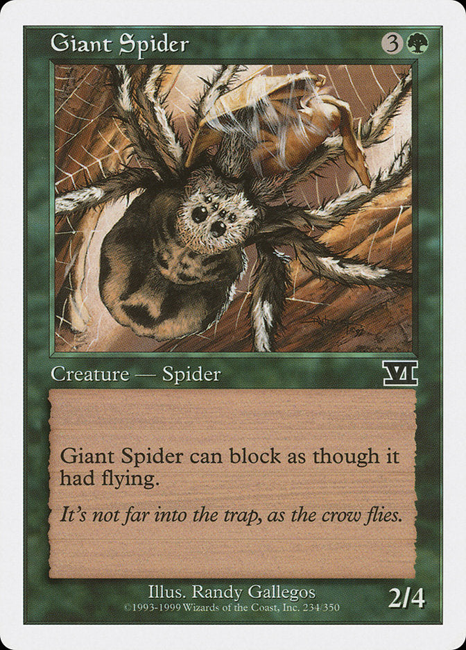 Giant Spider [Classic Sixth Edition] 