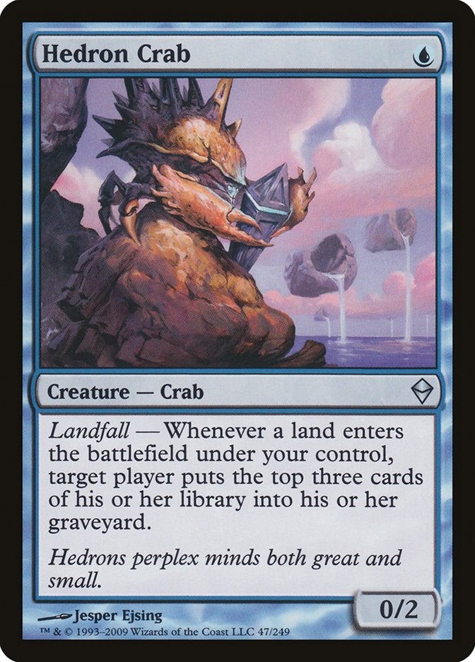 Hedron Crab [Zendikar] 