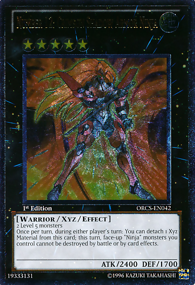 Number 12: Crimson Shadow Armor Ninja [ORCS-EN042] Ultimate Rare 