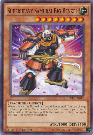 Superheavy Samurai Big Benkei [SP15-EN017] Common 