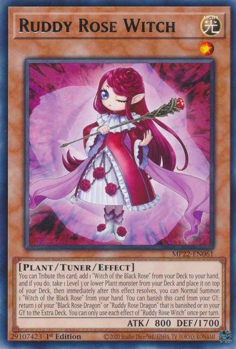 Ruddy Rose Witch [MP22-EN061] Rare 