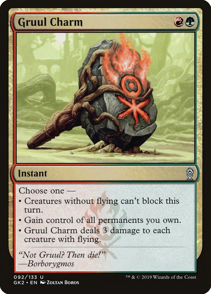 Gruul Charm [Ravnica Allegiance Guild Kit]