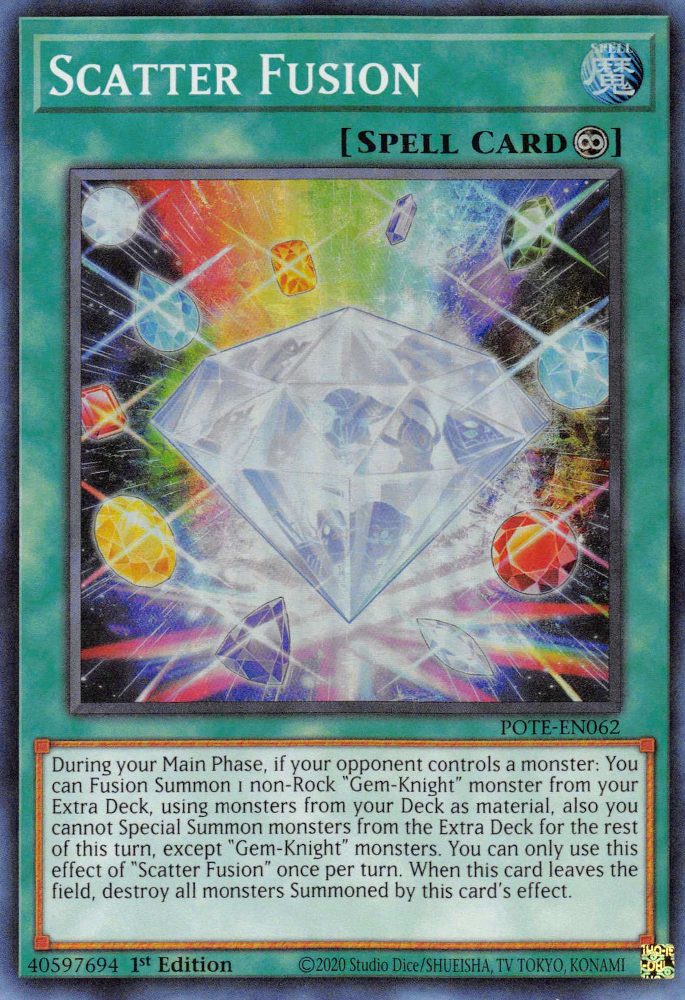 Scatter Fusion [POTE-EN062] Super Rare 
