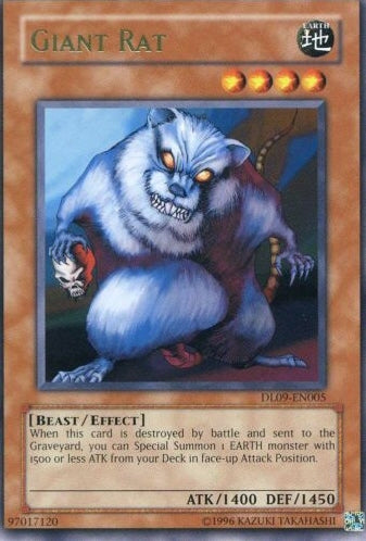 Giant Rat (Green) [DL09-EN005] Rare 
