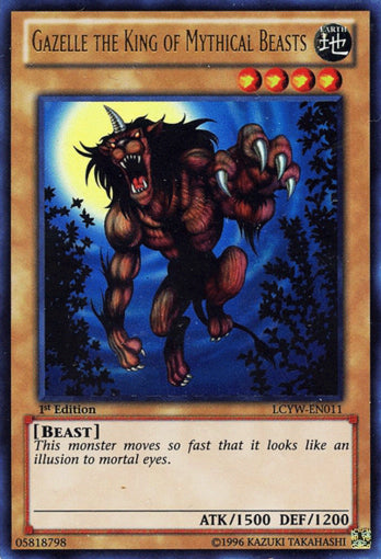 Gazelle the King of Mythical Beasts [LCYW-EN011] Ultra Rare 