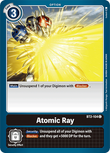 Atomic Ray [BT2-104] [Release Special Booster Ver.1.0] 