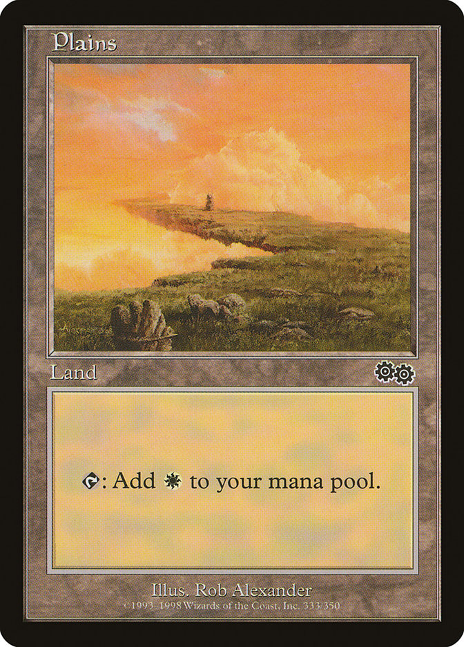 Plains (333) [Urza's Saga] 