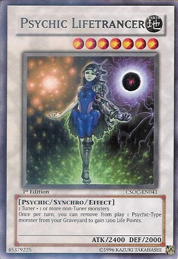 Psychic Lifetrancer [CSOC-EN041] Rare 