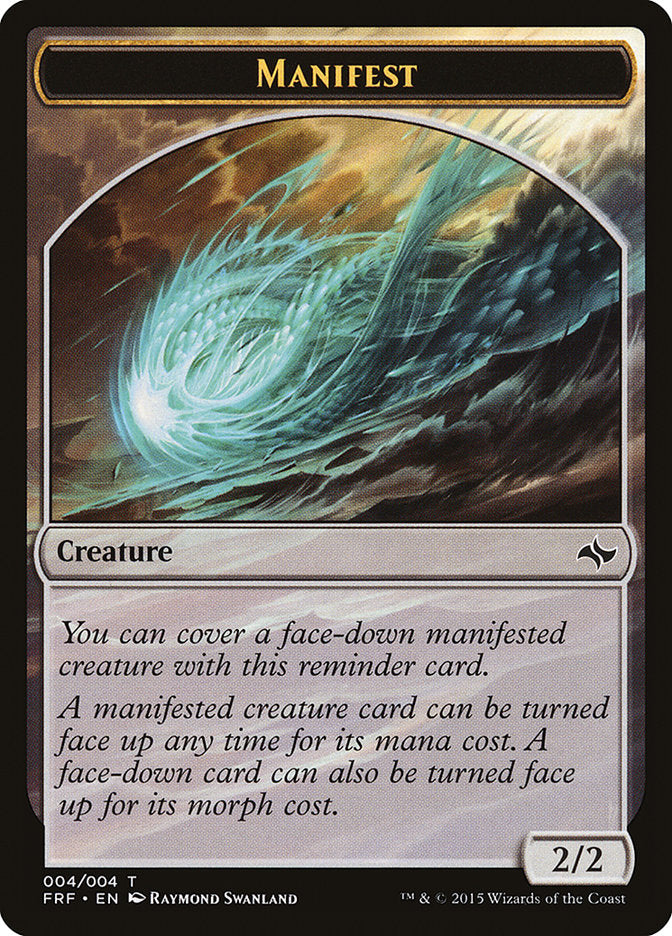 Manifest [Fate Reforged Tokens] 