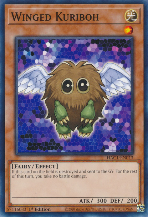 Winged Kuriboh [HAC1-EN013] Common 