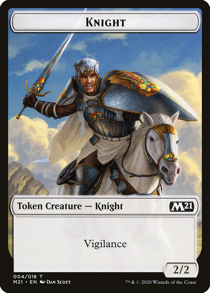 Knight Token [Core Set 2021 Tokens] 