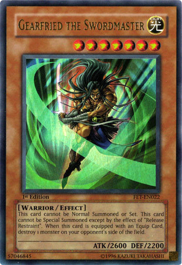 Gearfried the Swordmaster [FET-EN022] Ultra Rare 