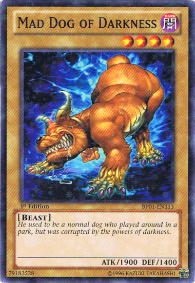 Mad Dog of Darkness [BP01-EN113] Starfoil Rare 