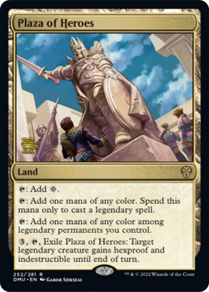 Plaza of Heroes [Dominaria United Prerelease Promos] 