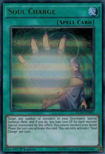 Soul Charge [DUSA-EN092] Ultra Rare 